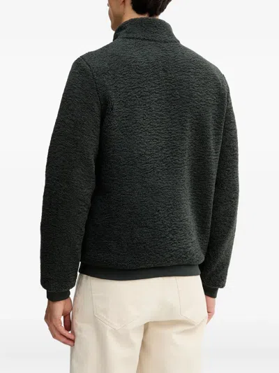 Geox Zip-up Jacket In Green