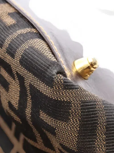 Pre-owned Fendi 2010s Monogram Tote Bag In Brown