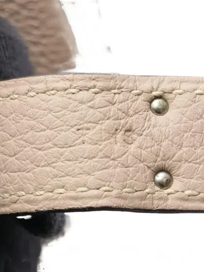 Pre-owned Hermes 2015 Birkin 30 Tote Bag In Neutral