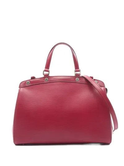 Pre-owned Louis Vuitton 2013 Epi Blair Mm Leather Tote Bag In Red