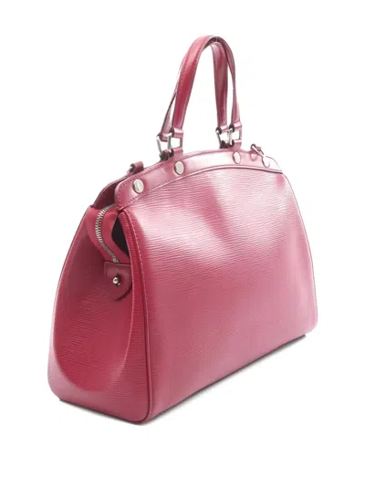 Pre-owned Louis Vuitton 2013 Epi Blair Mm Leather Tote Bag In Red