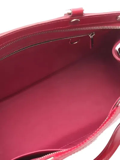 Pre-owned Louis Vuitton 2013 Epi Blair Mm Leather Tote Bag In Red