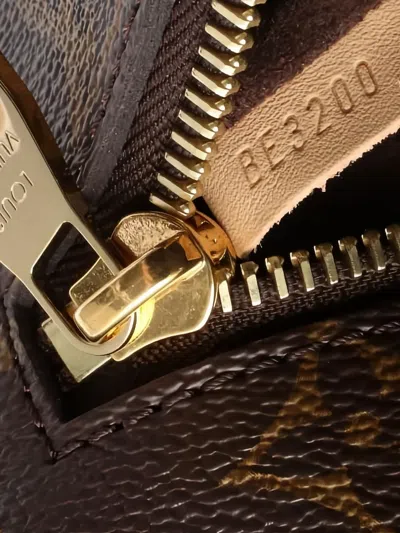 Pre-owned Louis Vuitton 2020 Metis Mm Monogram Tote Bag In Brown