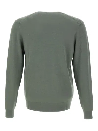 Diktat Diamond-pattern Sweater In Green