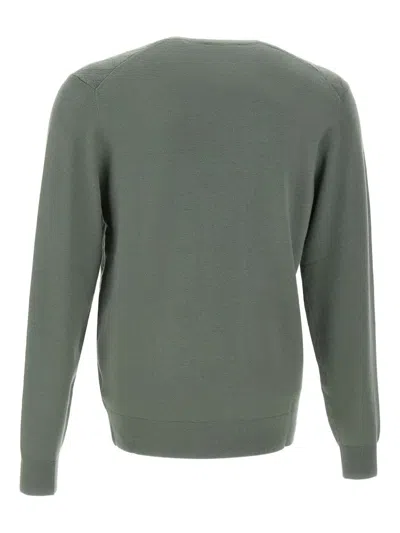 Diktat Diamond-pattern Sweater In Green