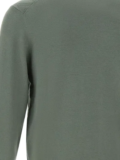 Diktat Diamond-pattern Sweater In Green