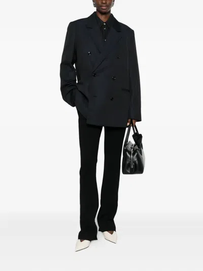 6397 Double-breasted Blazer In Blue