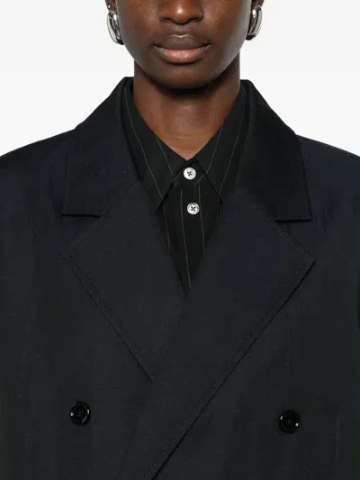 6397 Double-breasted Blazer In Blue