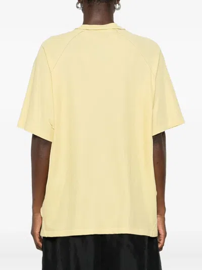 6397 V-neck T-shirt In Yellow