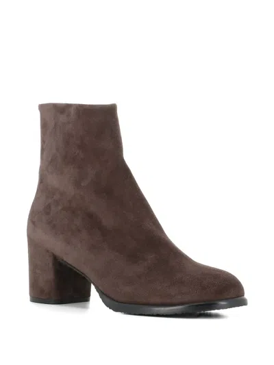 粗跟拉链靴（55厘米）