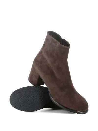 粗跟拉链靴（55厘米）