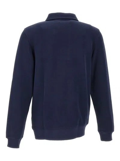 Lacoste Classic Fit Long-sleeved L.12.12 Polo In Blue