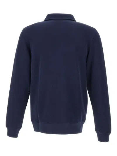 Lacoste Classic Fit Long-sleeved L.12.12 Polo In Blue