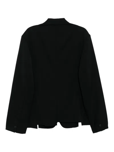 Songzio Asymmetric Jacket In Black