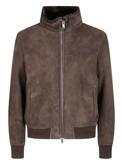 拉链皮毛一体夹克