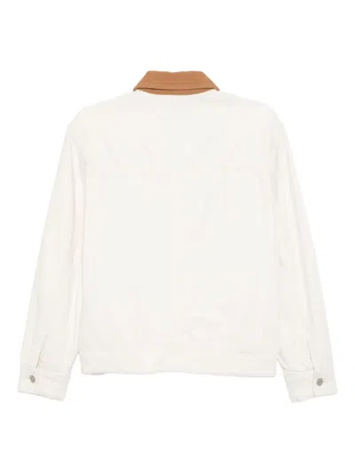 Reformation Harrison Utility Jacket In White