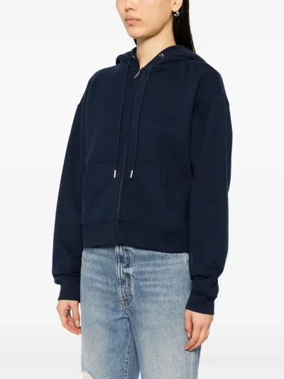 Reformation Austin Hoodie In Blue
