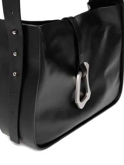 Heliot Emil Confluence Shoulder Bag In Gray