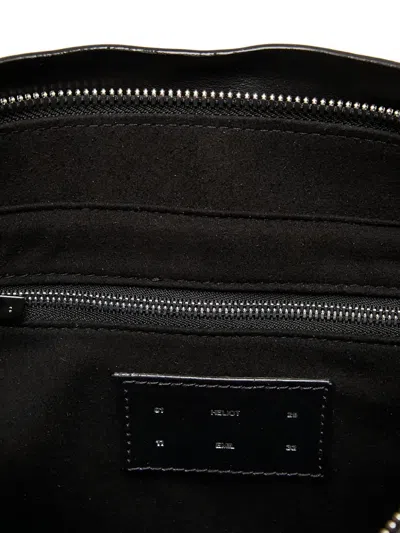 Heliot Emil Confluence Shoulder Bag In Gray