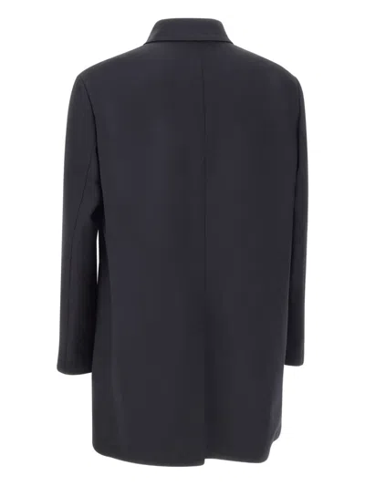 Corneliani Single-breasted Coat In Gray