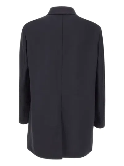 Corneliani Single-breasted Coat In Gray