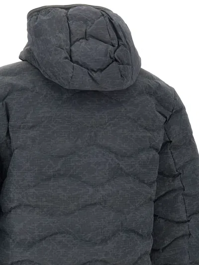 Blauer Wave-quilted Jacket In Black