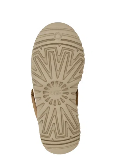 Ugg Astromel Platform Lace-up Sneakers In Brown