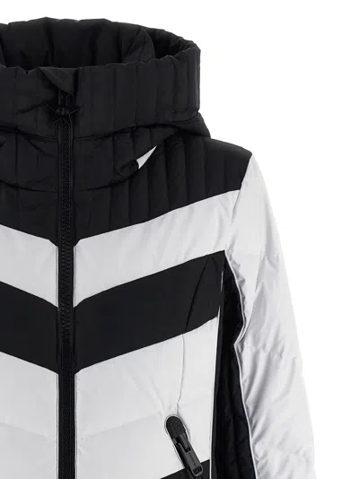 Goldbergh Valanga Quilted Hooded Ski Jacket In Multi