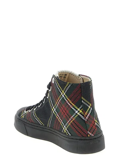 Vivienne Westwood High-top Rubber Sole Sneakers In Multi