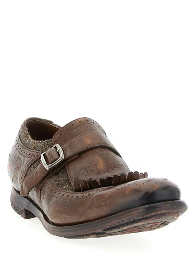 Church's Shanghai Vintage Leather Loafers In Brown