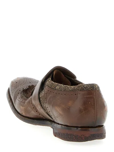 Church's Shanghai Vintage Leather Loafers In Brown