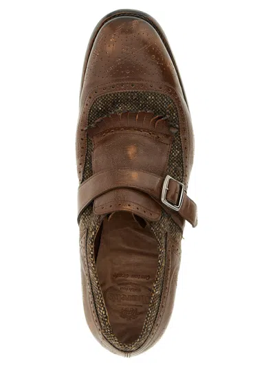 Church's Shanghai Vintage Leather Loafers In Brown