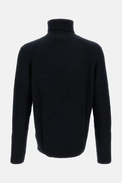 Polo Ralph Lauren Bear-embroidered Turtleneck Pullover In Black