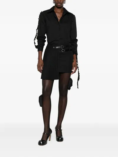 Coperni Cargo Tights In Black