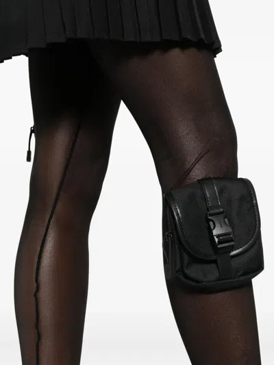Coperni Cargo Tights In Black
