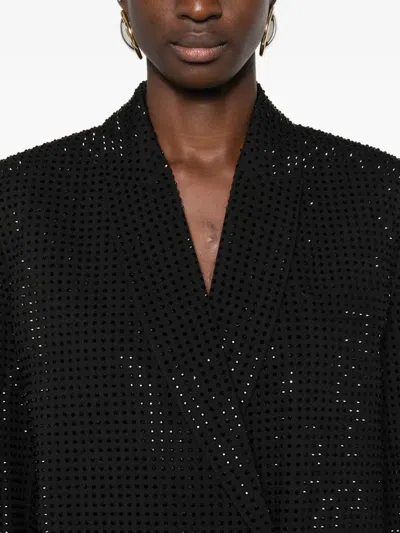 镶嵌双排扣西装夹克