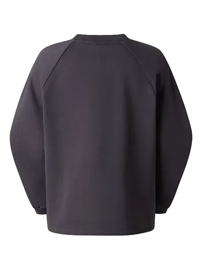 The North Face Logo-patch Cotton-blend Sweatshirt In Brown