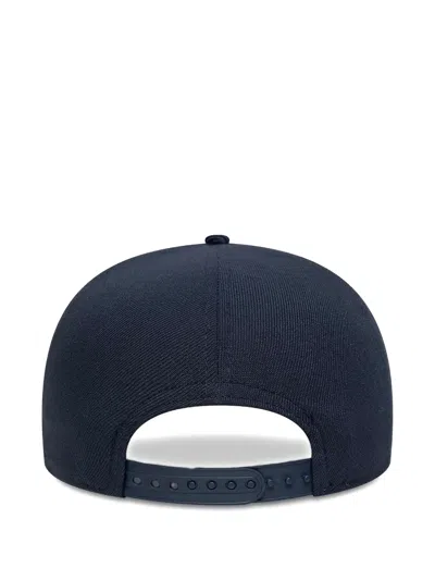 New Era Corduroy-peak Logo-embroidery Baseball Cap In Blue