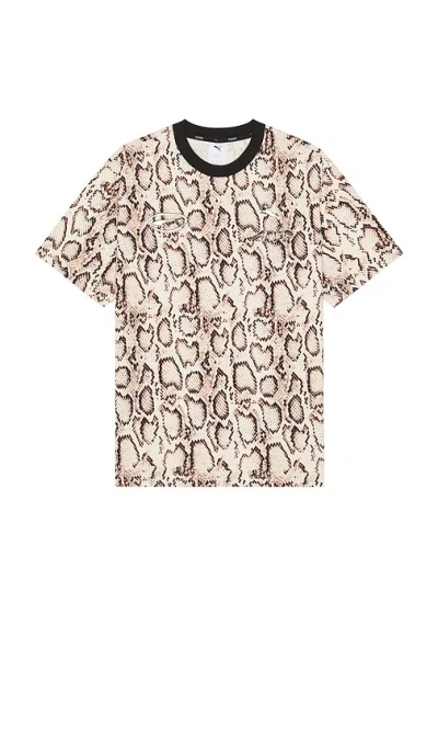 Puma X A$ap Rocky Snakeskin Tee In Brown