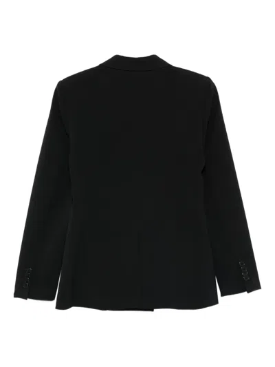 Cenere Gb Double-breasted Blazer In Black