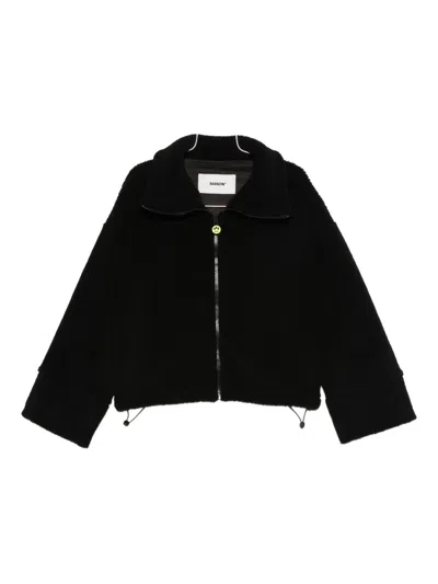 LOGO细节高领夹克