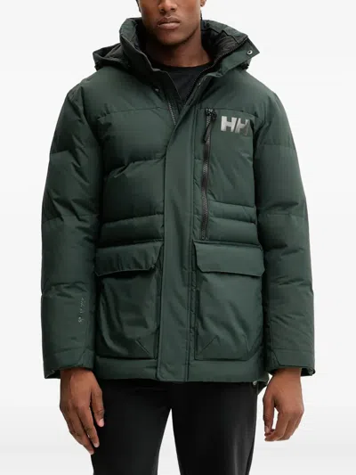 Helly Hansen Tromsoe Hooded Jacket In Green