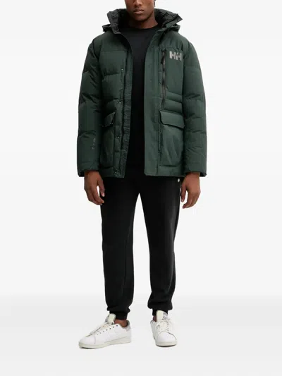 Helly Hansen Tromsoe Hooded Jacket In Green