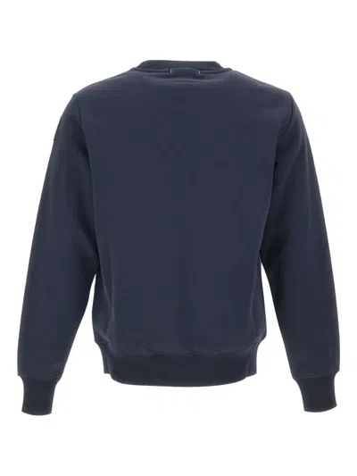 Parajumpers Logo-patch Sweatshirt In Blue