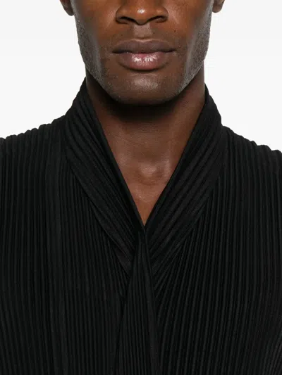 Issey Miyake Monthly Colors September Top In Black