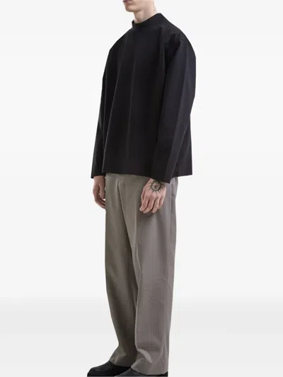 Hevo Long-sleeve T-shirt In Black