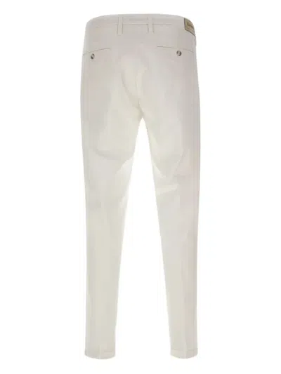 Re-hash Murcha Welt-pocket Turn-up Trousers In White