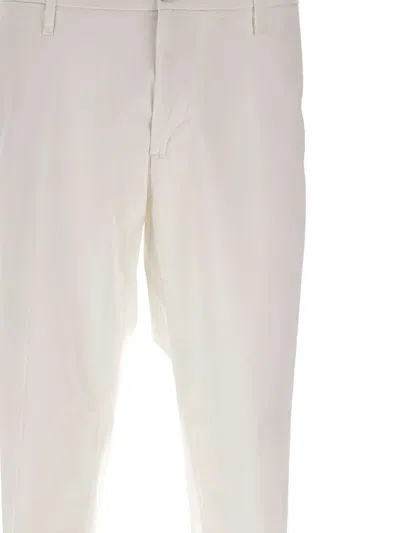 Re-hash Murcha Welt-pocket Turn-up Trousers In White
