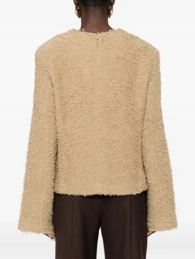 初剪羊毛混纺毛衣