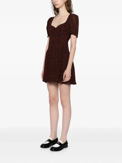 Reformation Rebecca Dress In Red
